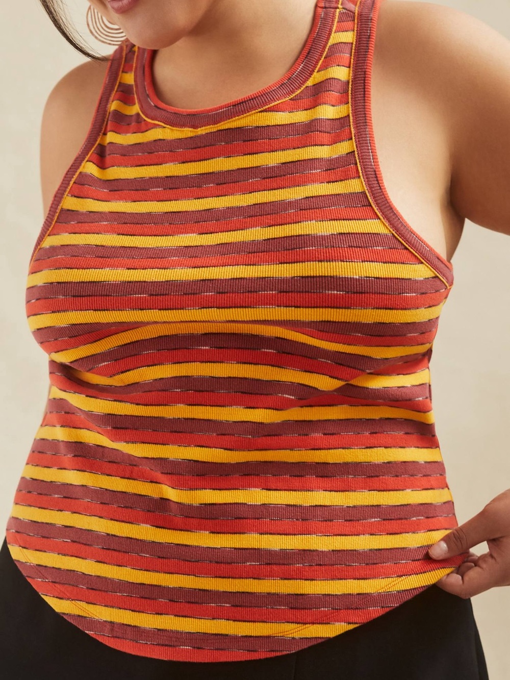 Anthropologie Ribbed Racer Tank - Picture 11 of 11